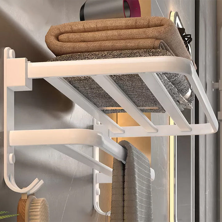 Lisslune | Modern white bathroom accessories as a single piece or in a set made of metal