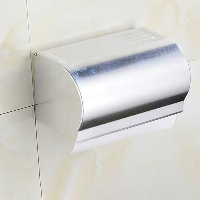 Lisslune | Modern Stainless Steel Paper Holder Bathroom Shelf Bathroom Accessories Set