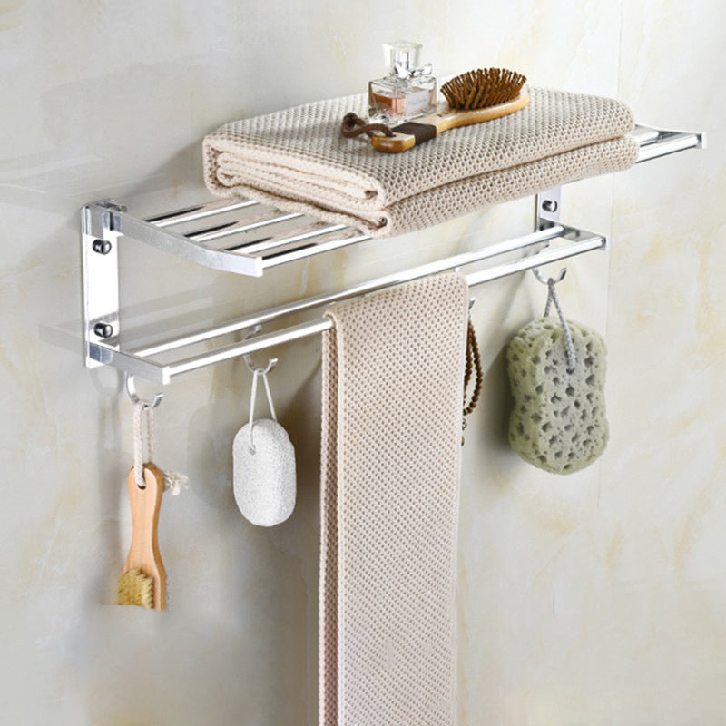 Lisslune | Modern Stainless Steel Paper Holder Bathroom Shelf Bathroom Accessories Set