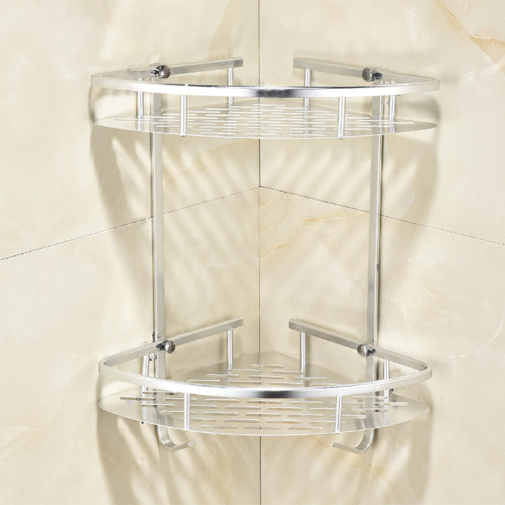 Lisslune | Modern Stainless Steel Paper Holder Bathroom Shelf Bathroom Accessories Set