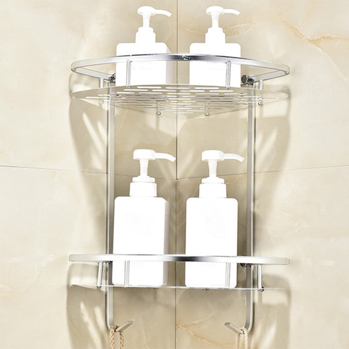 Lisslune | Modern Stainless Steel Paper Holder Bathroom Shelf Bathroom Accessories Set