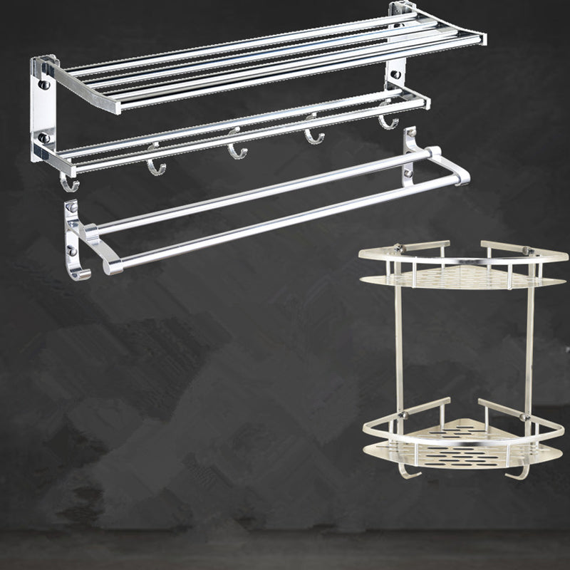 Lisslune | Modern Stainless Steel Paper Holder Bathroom Shelf Bathroom Accessories Set