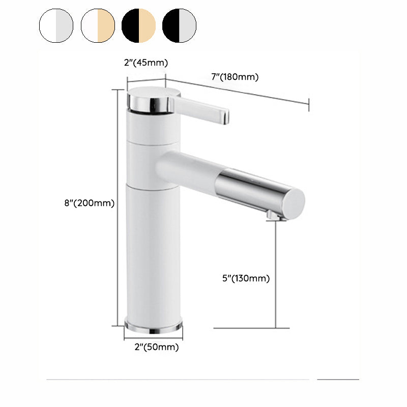 Lisslune | Glam Centerset Water Faucets Single Lever Bathtub Faucet