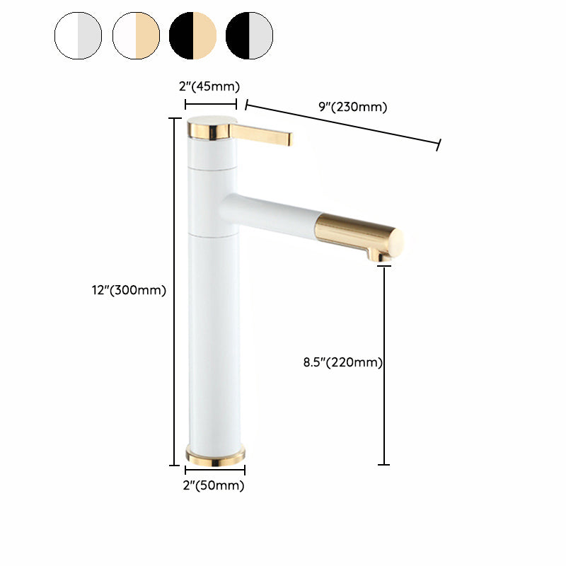 Lisslune | Glam Centerset Water Faucets Single Lever Bathtub Faucet
