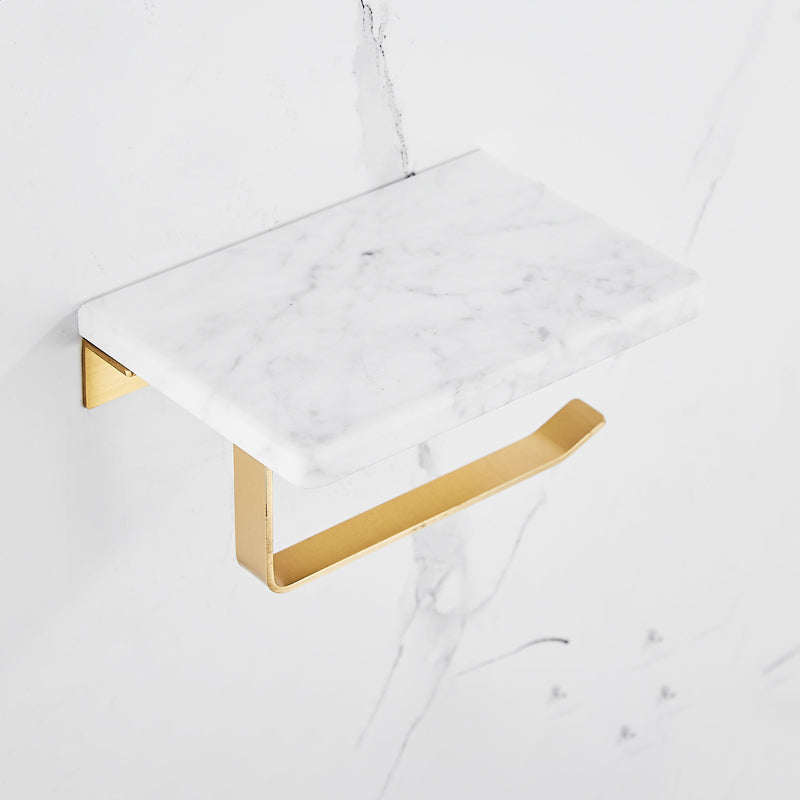 Lisslune | Modern White Bathroom Accessory As A Single Piece Or In A Set Made Of Marble