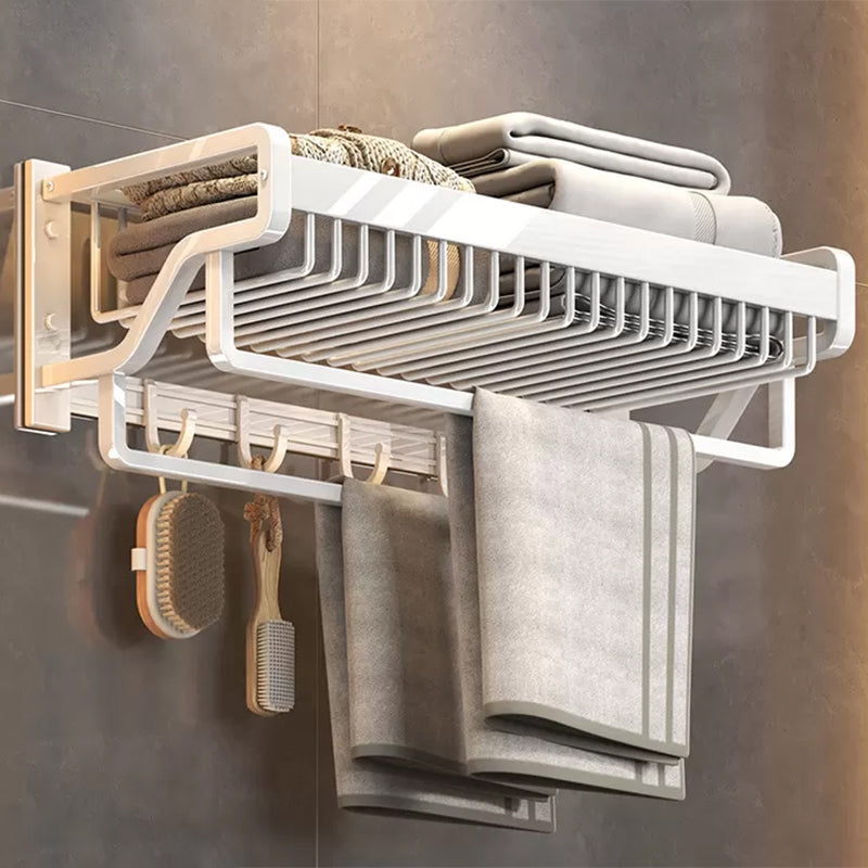 Lisslune | Modern Bathroom Accessory Set White Paper Holder Bathroom Shelf Bathroom Fittings Set