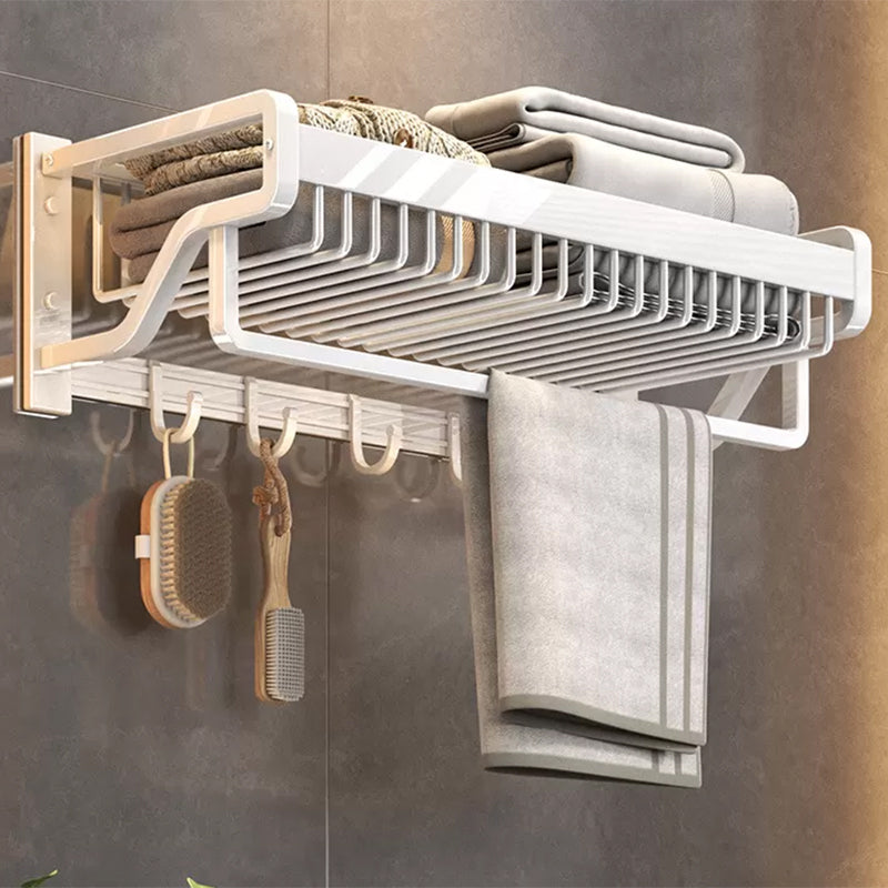 Lisslune | Modern Bathroom Accessory Set White Paper Holder Bathroom Shelf Bathroom Fittings Set