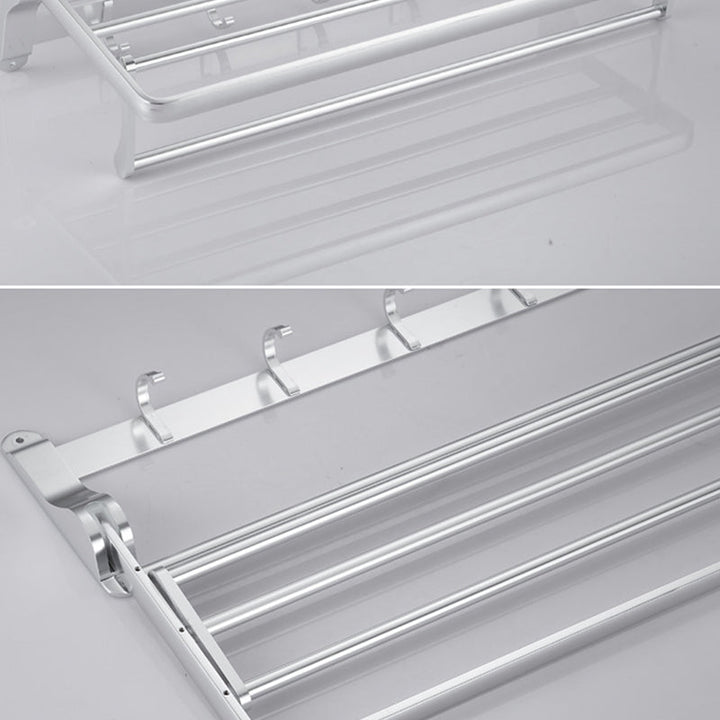 Lisslune | 6-piece contemporary bathroom accessory set bathroom shelf/towel bar paper holder included
