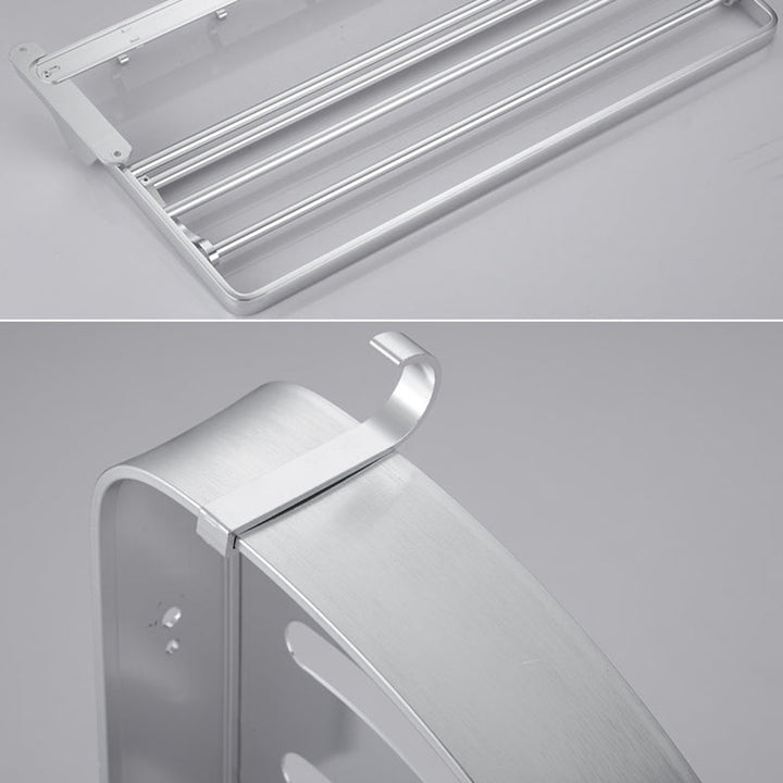 Lisslune | 6-piece contemporary bathroom accessory set bathroom shelf/towel bar paper holder included