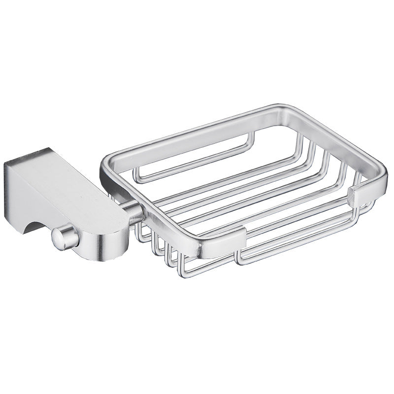 Lisslune | 6-piece Chrome Bathroom Accessory as Individual Piece or as Set with Towel Ring Bar