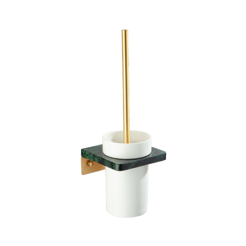 Lisslune | Golden Bath Hardware Set Brass & Marble Bathroom Accessories Set