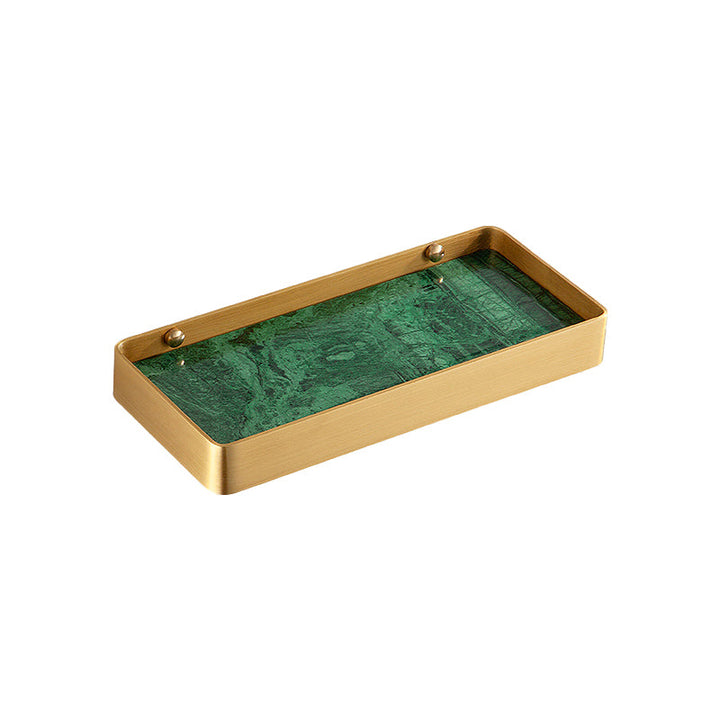 Lisslune | Golden Bath Hardware Set Brass & Marble Bathroom Accessories Set