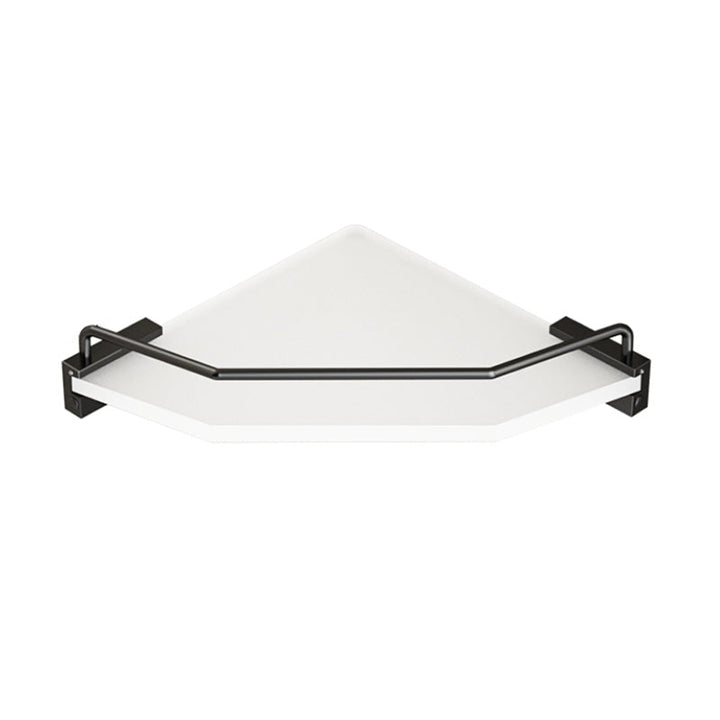 Lisslune | Modern Bathroom Accessory Set Bathroom Shelf Towel Holder Black Bathroom Accessory Set