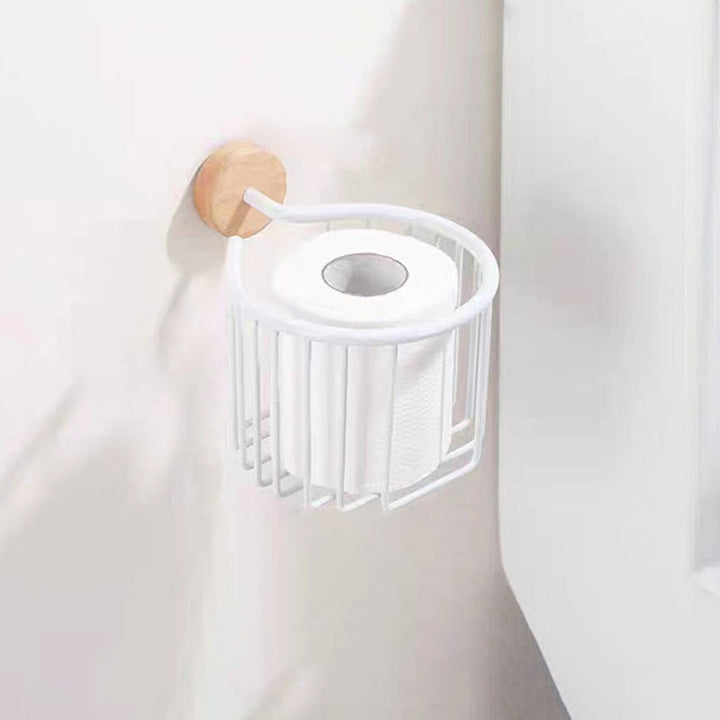 Lisslune | White Bathroom Set Solid Wood & Aluminium Bathroom Accessories individually or as a set