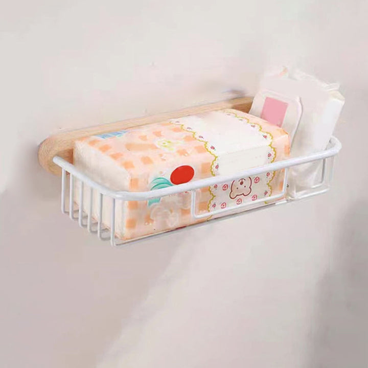 Lisslune | White Bathroom Set Solid Wood & Aluminium Bathroom Accessories individually or as a set