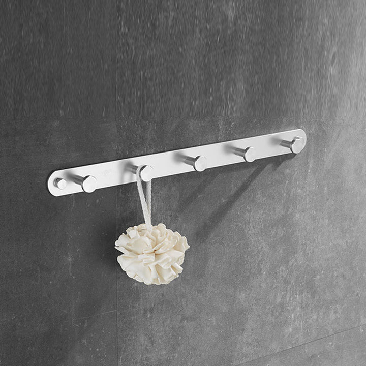 Lisslune | Silver Bathroom Accessory Set Modern Bathroom Accessory as Individual Piece or in Set