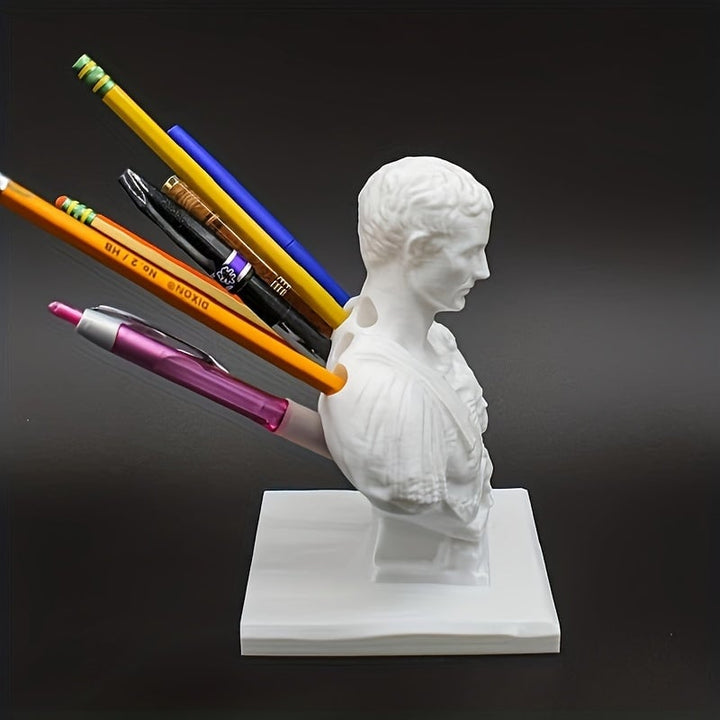 Lisslune |  Julius Caesar Desk Pen Holder