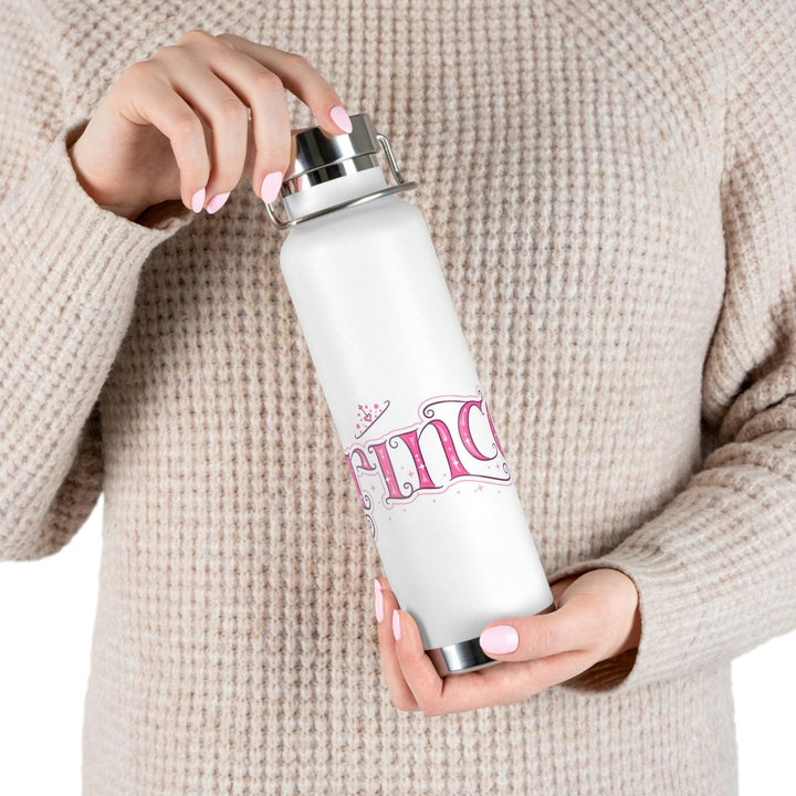 Lisslune | Premium 22oz Copper Insulated Water Bottle: Your Perfect Companion for Hydration