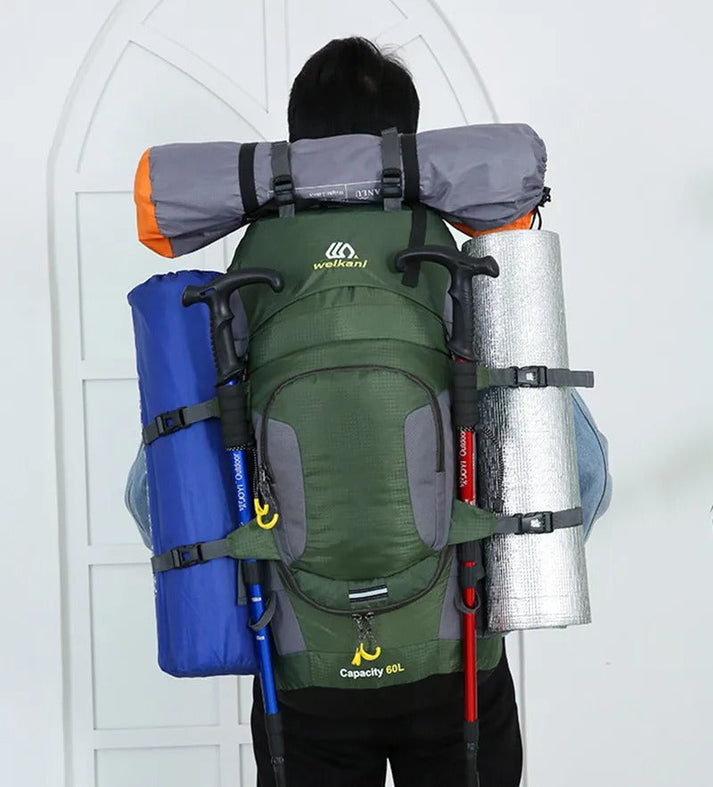 Lisslune | 60L Waterproof Backpack – Ultimate Outdoor Backpack for All Adventures