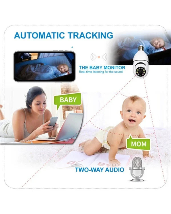 Lisslune | Wireless Wifi Bulb Camera Security Camera