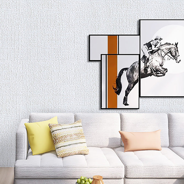 Lisslune | Contemporary Wall Panel Peel and Press Plastic Wall Panel with waterproof