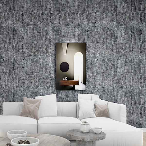 Lisslune | Contemporary Wall Panel Peel and Press Plastic Wall Panel with waterproof