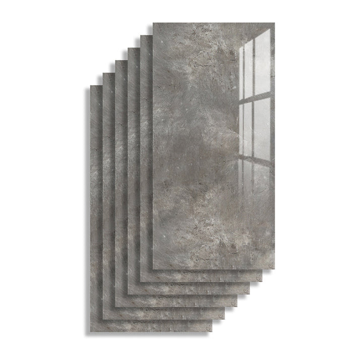 Lisslune | Rectangular PVC 12" X 23" 6-Pack Peel and Stick Wall Tile Kitchen and Bathroom Back Splash