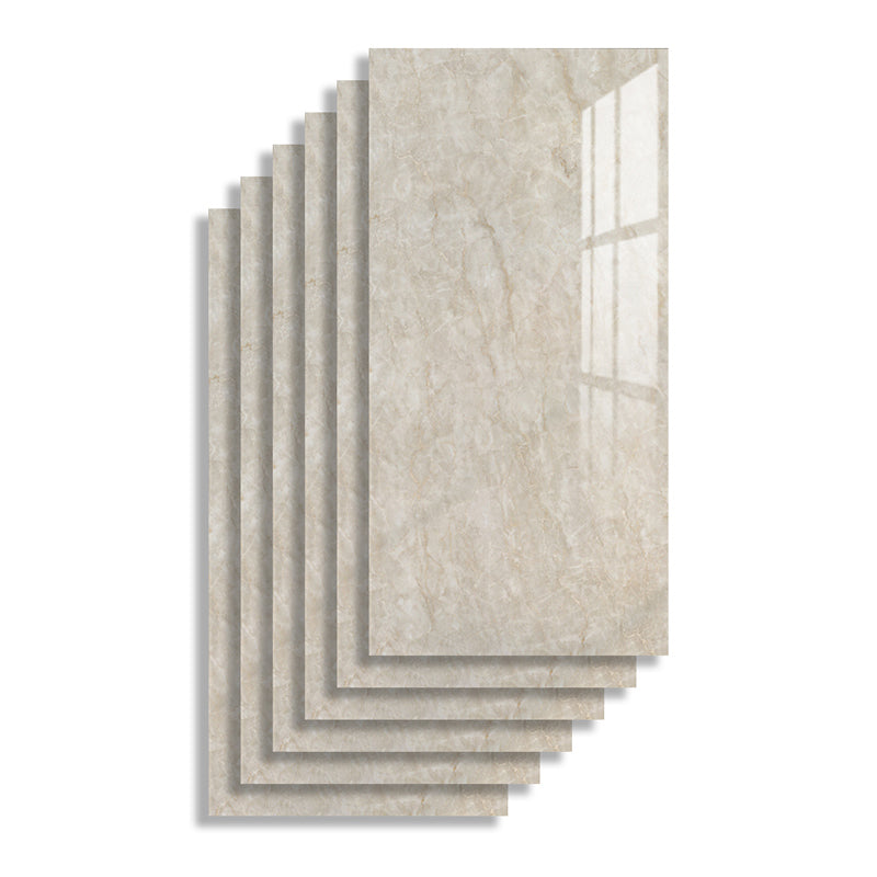 Lisslune | Rectangular PVC 12" X 23" 6-Pack Peel and Stick Wall Tile Kitchen and Bathroom Back Splash