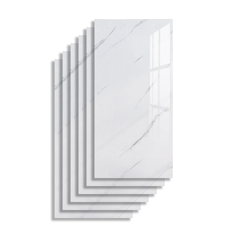 Lisslune | Rectangular PVC 12" X 23" 6-Pack Peel and Stick Wall Tile Kitchen and Bathroom Back Splash