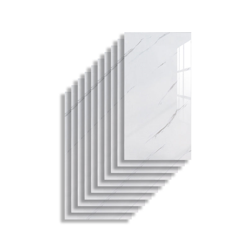 Lisslune | 10-Pack PVC Rectangular Peel & Stick Subway Tile Kitchen and Bath