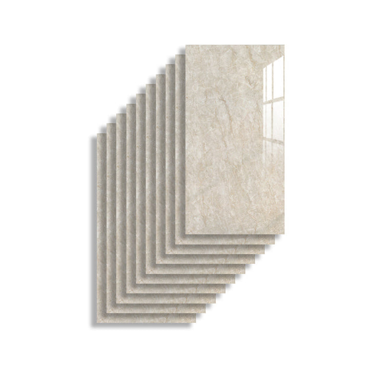 Lisslune | 10 Pack PVC Rectangular Peel & Stick Subway Tile Kitchen and Bathroom