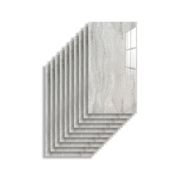 Lisslune | 10 Pack PVC Rectangular Peel & Stick Subway Tile Kitchen and Bathroom