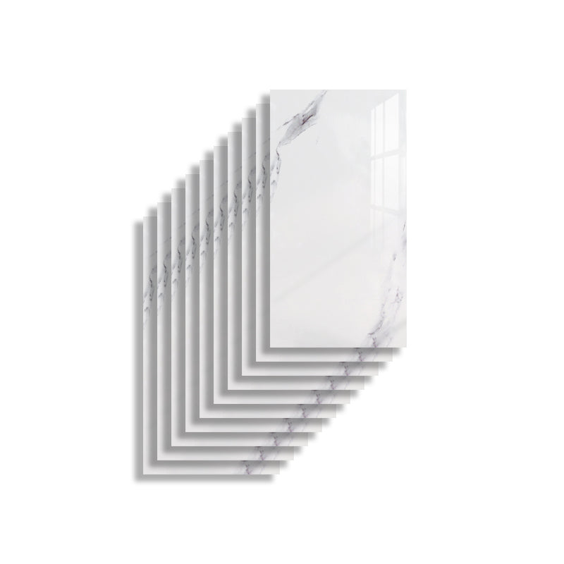 Lisslune | 10 Pack PVC Rectangular Peel & Stick Subway Tile Kitchen and Bathroom