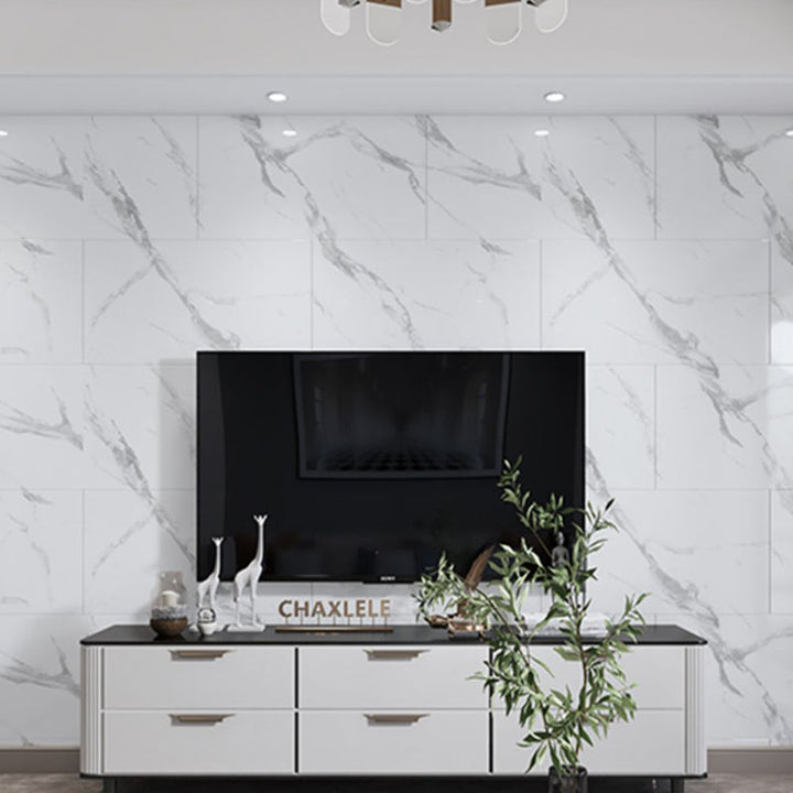 Lisslune | 10-Pack PVC Rectangular Peel & Stick Subway Tile Kitchen and Bath