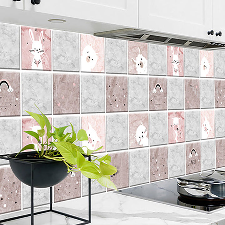 Lisslune | Wallpaper Wall Protective Film Waterproof Moisture Resistant Oil Resistant Kitchen and Bathroom