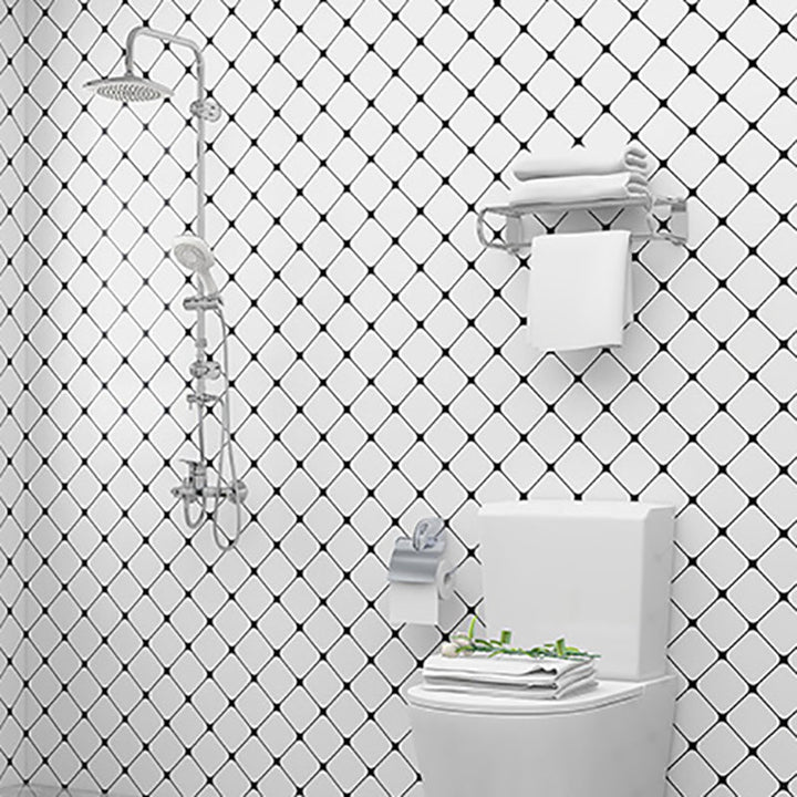 Lisslune | 23" X 196" PVC Peel and Stick Wallpaper Kitchen and Bathroom Waterproof Wallpaper