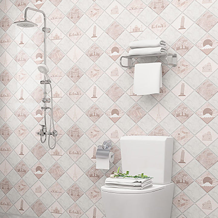 Lisslune | 23" X 196" PVC Peel and Stick Wallpaper Kitchen and Bathroom Waterproof Wallpaper