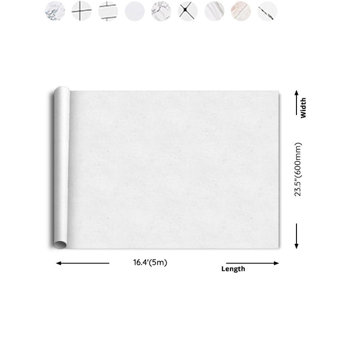 Lisslune | 23" X 196" PVC Peel and Stick Wallpaper Kitchen and Bathroom Waterproof Wallpaper
