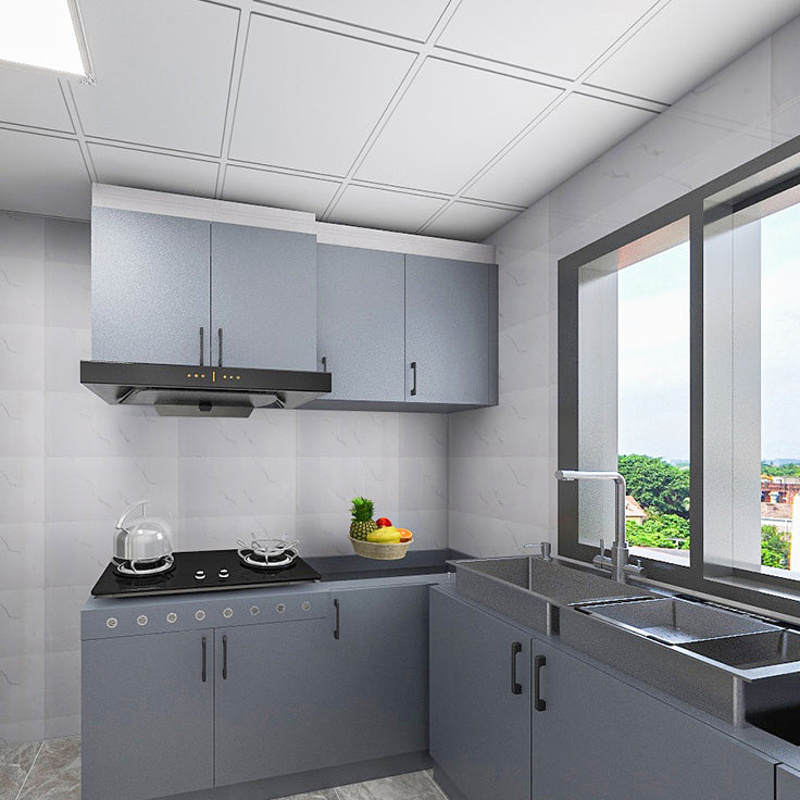 Lisslune | 12" X 23" PVC rectangular Peel and Stick wall tile kitchen and bath backsplash