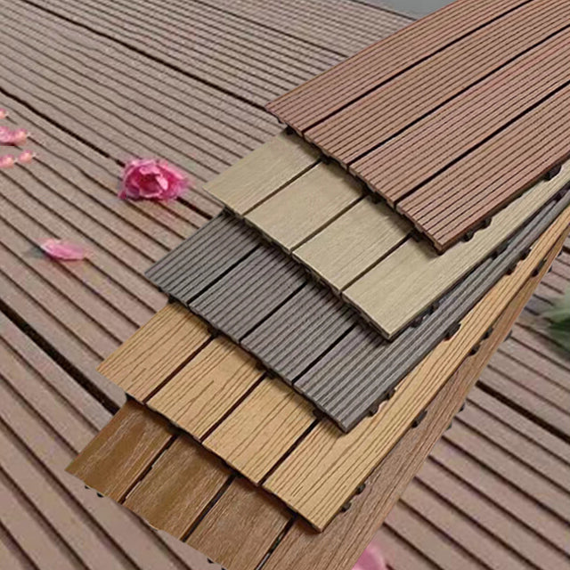 Lisslune | Waterproof Floor Tiles Layable Composite Patio Tiles