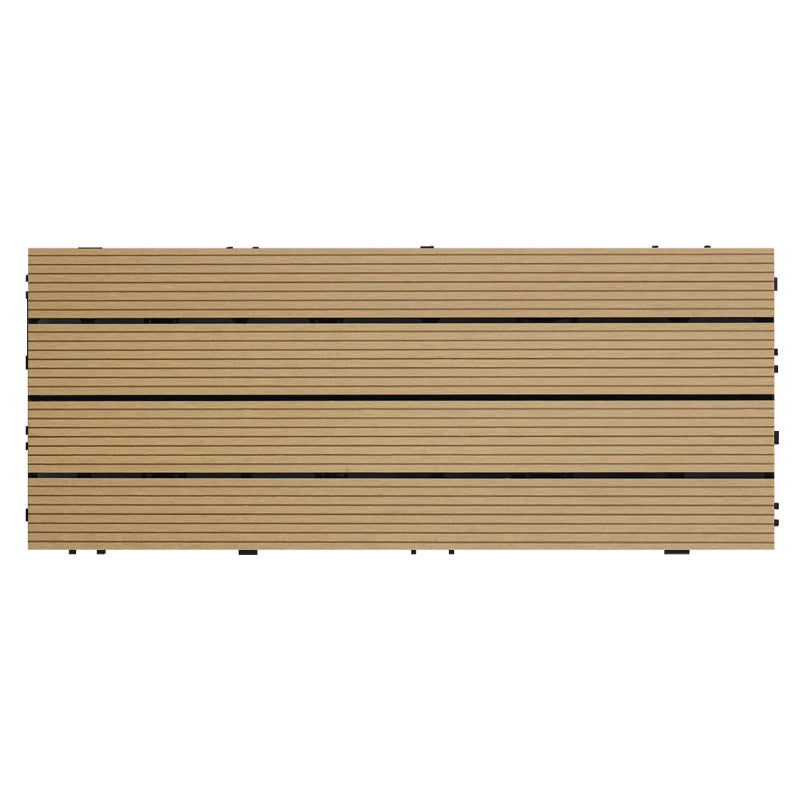 Lisslune | Waterproof Floor Tiles Layable Composite Patio Tiles
