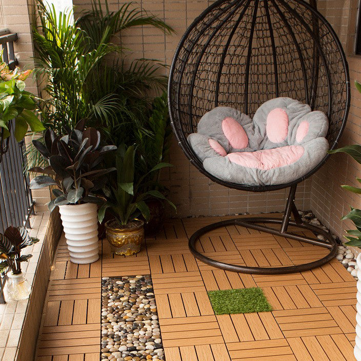 Lisslune | Composite deck tiles Connectable waterproof floor tiles