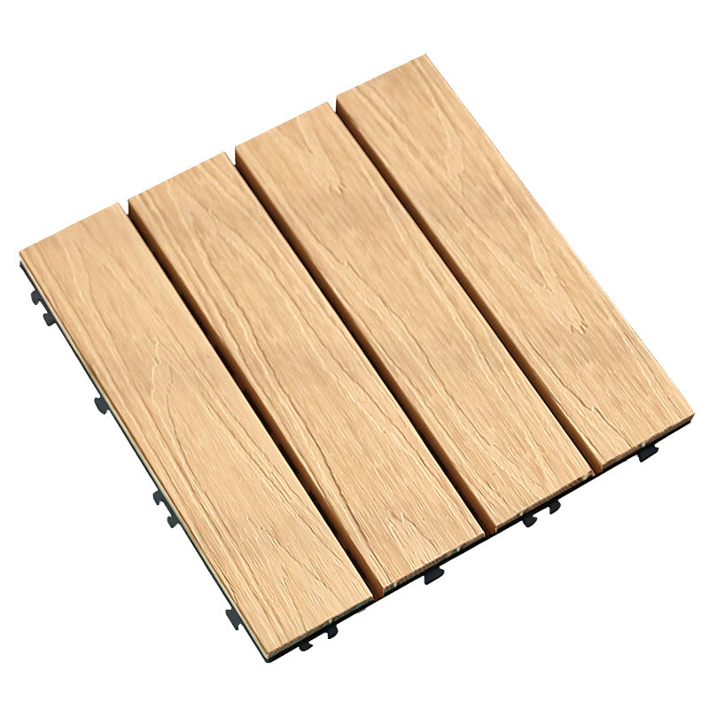 Lisslune | Composite deck tiles Connectable waterproof floor tiles