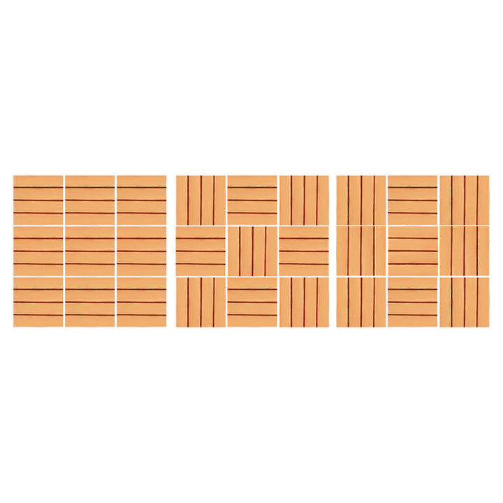 Lisslune | Composite deck tiles Connectable waterproof floor tiles