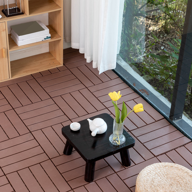Lisslune | Scratch-resistant terrace boards Installable composite flooring tiles