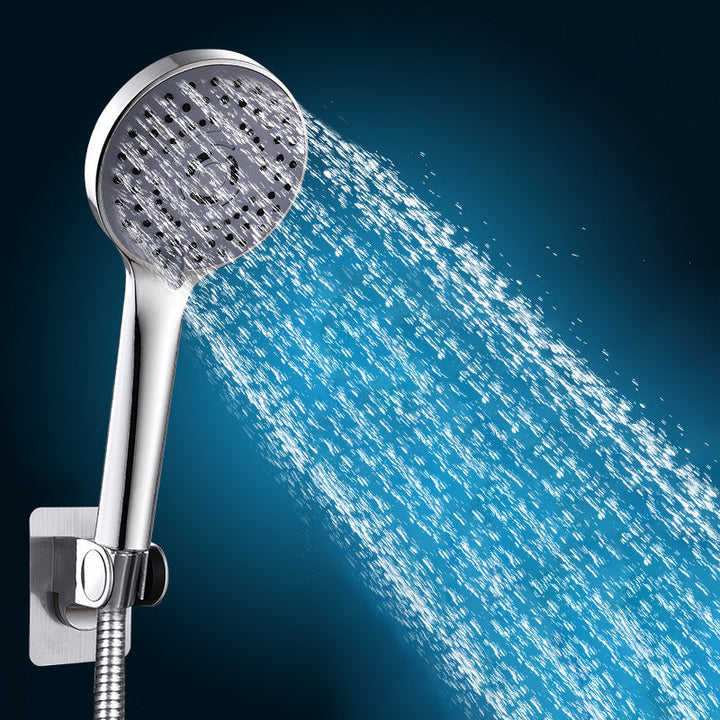 Lisslune | Round Shower Head Plastic Shower Head with Adjustable Spray Pattern