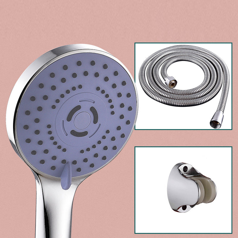 Lisslune | Round Shower Head Plastic Shower Head with Adjustable Spray Pattern