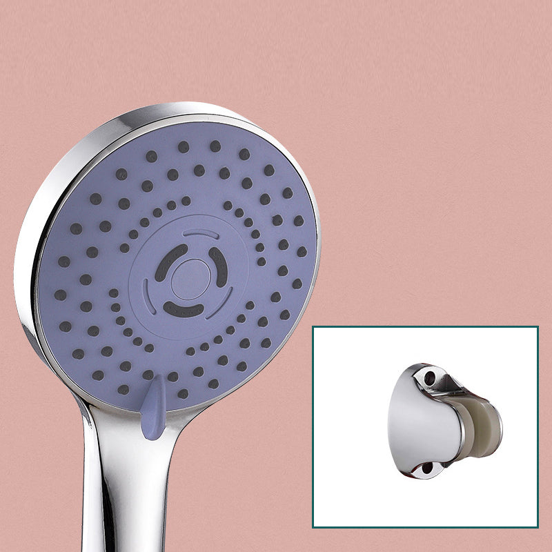 Lisslune | Round Shower Head Plastic Shower Head with Adjustable Spray Pattern