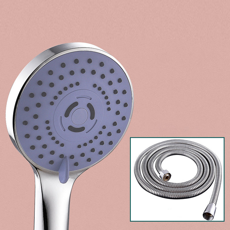 Lisslune | Round Shower Head Plastic Shower Head with Adjustable Spray Pattern