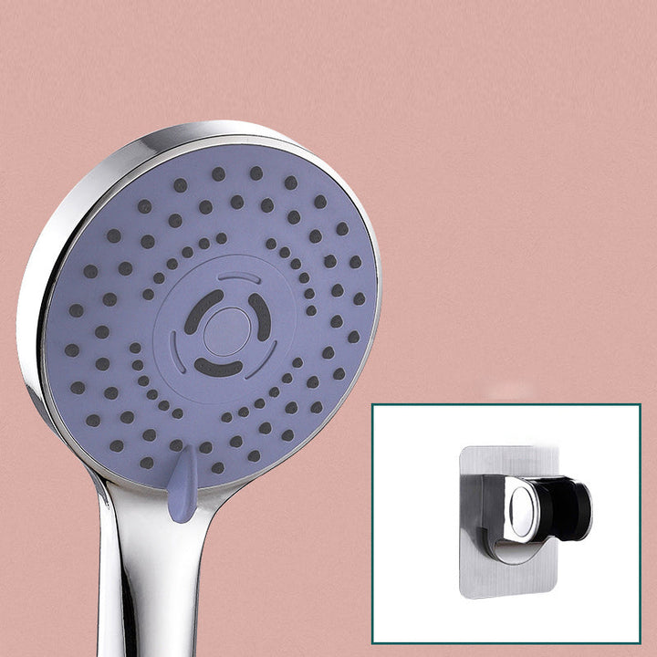 Lisslune | Round Shower Head Plastic Shower Head with Adjustable Spray Pattern